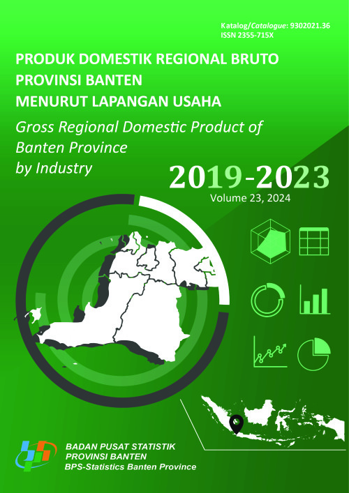 Produk Domestik Regional Bruto Provinsi Banten Menurut Lapangan Usaha 2019-2023
