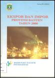 Ekspor Dan Impor Provinsi Banten Tahun 2008