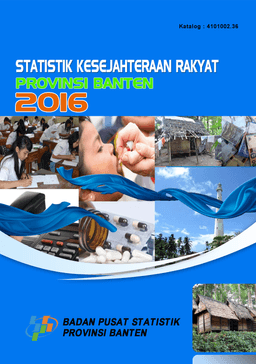 Welfare Statistics Of Banten Province 2016