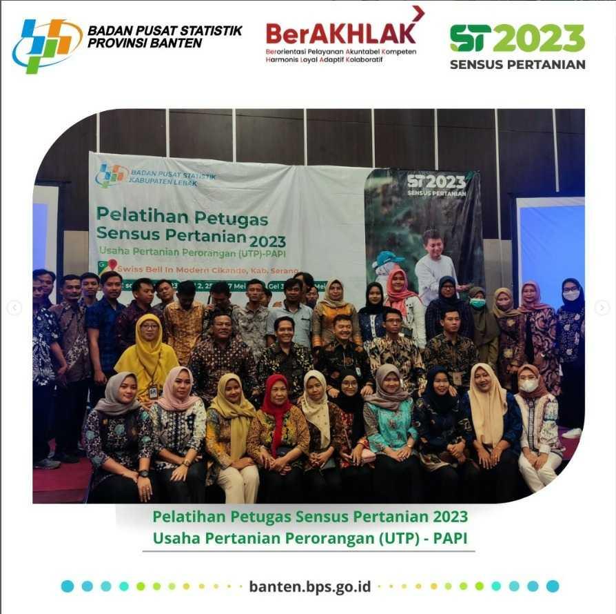 Realizing One Indonesian Agricultural Data in the 2023 Agricultural Census