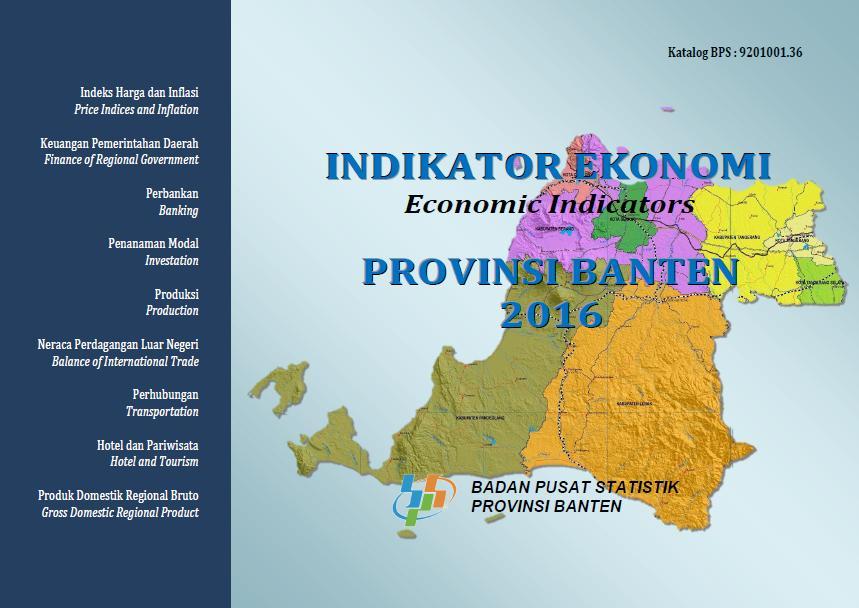 Indikator Ekonomi Provinsi Banten 2016