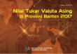 Nilai Tukar Valuta Asing Di Provinsi Banten 2017