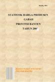 Grain Price Statistics of Banten Province 2007