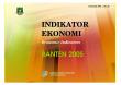 Banten Economic Indicators 2005