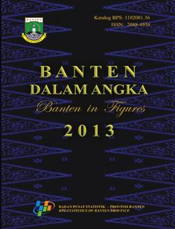 Banten In Figures 2013