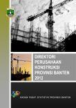 Direktori Perusahaan Konstruksi Provinsi Banten 2012