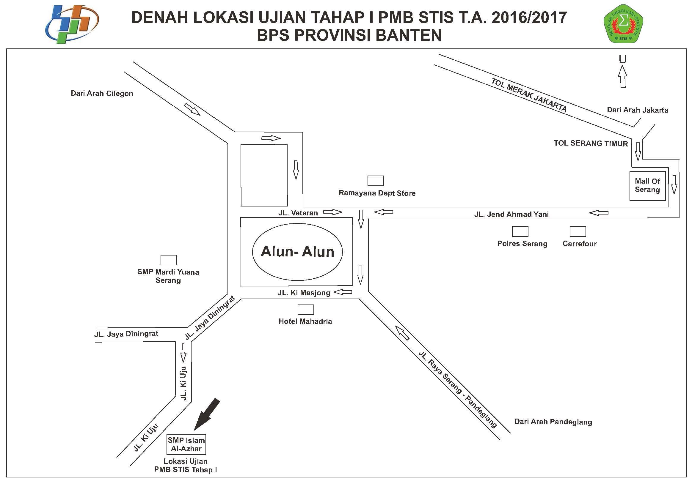 Ujian Tahap I Seleksi Penerimaan Mahasiswa Baru Sekolah Tinggi Ilmu Statistik (STIS)