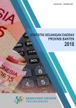 Regional Finance Statistics Of Banten Province 2018