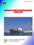 Export-Import of Banten Province 2009