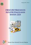 Direktori Perusahaan Industri Pengolahan Provinsi Banten 2005