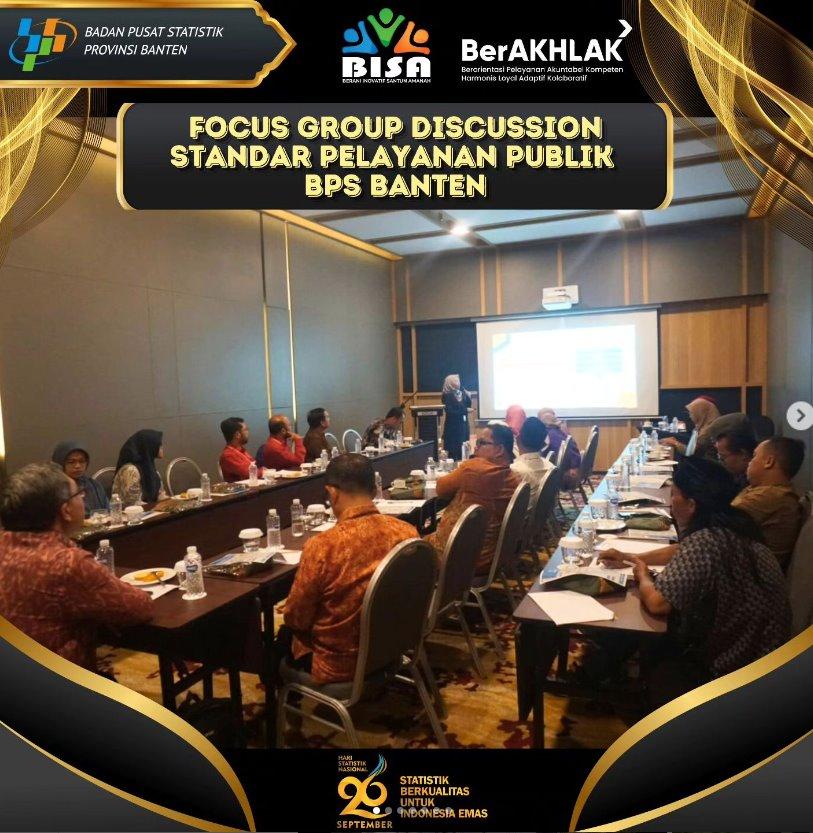 Focus Group Discussion Standar Pelayanan Publik BPS Provinsi Banten