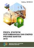 Profile of Mining and Energy Statistics in Banten Province 2018 