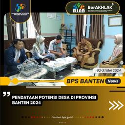 Pendataan Potensi Desa (Podes) 2024 di Provinsi Banten